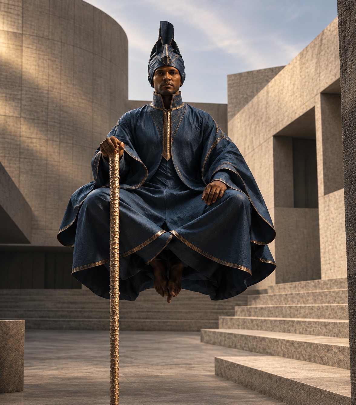 Levitating Performer